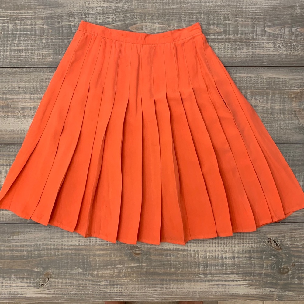 Vintage | Biella Collezioni | Silk Pleated Skirt